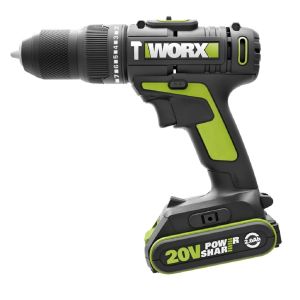 WORX 威克士 20V 10MM鋰電雙速衝擊鑽套裝 WU179