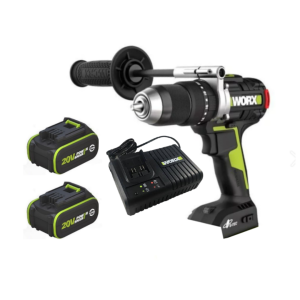 Worx 威克士 20V 13MM無刷衝擊電鑽 4.0Ah套裝 WU377.1