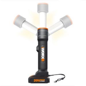 【停產】WORX 威克士 20V LED戶外照明燈 淨機 WX027.9