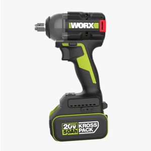 WORX 威克士 WU289.3 20V 500 扭力無刷衝擊扳手 (5.0Ah電池 x 2 + 6A充電器)
