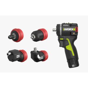 WORX 威克士 WU135M 12V 無刷多頭智能電鑽 (2.0Ah電池 x 2 + 充電器)