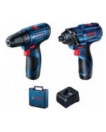 Bosch 博世 GSR 120-Li 電鑽 + GDR 120-Li 衝擊起子 套裝 Set