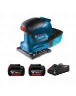 BOSCH 博世 18V 充電式砂紙機 4.0Ah雙電套裝 GSS 18V-LI 4.0 double battery