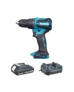 Makita 牧田 DHP490WV 18v 充電式衝擊電鑽 (連2.0Ah基本版電池及充電器套裝)