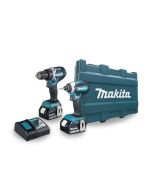 【停產】 Makita 牧田 DLX2189T 18V  起子電鑽 DDF484+衝擊起子機 DTD153套裝