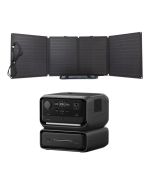 【組合優惠】ECOFLOW 110W 太陽能板 + River 3 Max (572Wh) 大容量流動電源