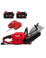 Milwaukee 美沃奇 M18 FCOS230-0G0-202 - M18 FUEL™ 無碳刷230mm 切割鋸 (4.0Ah電池 x 2 及充電器套裝)