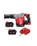 Milwaukee 美沃奇 M18 FHAFOH16-0C0-202 - M18 FUEL™ 無碳刷集塵式鎚鑽 (4.0Ah電池 x 2 及充電器套裝)
