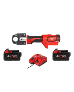 Milwaukee 美沃奇 M18 HCCT-0C-202 - M18™ FORCE LOGIC™ 液壓商用電纜壓接機 (4.0Ah電池 x 2 及充電器套裝)
