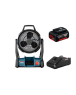 【預購大匠夫獨家產品】Bosch 博世 GVF 18VH-1300 博世專業級鋰電風扇 (3.0Ah鋰電池 x 1 及充電器套裝) (9月中旬到貨)