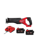 Milwaukee 美沃奇 M18 FSZ-0X0-202 - M18 FUEL™ 無碳刷往復鋸 (4.0Ah電池 x 2 及充電器套裝)