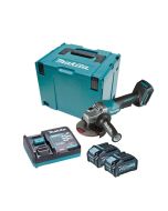 Makita 牧田 GA003GD201 / GA003GM201 40V 充電角磨機100MM (連2.5Ah/4.0Ah電x2及充電器套裝)