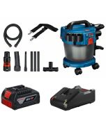 BOSCH 博世 18V充電式乾濕兩用吸塵器 GAS 18V-10L (5.0ah單電套裝)