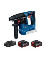 【最新登陸】BOSCH 博世 18V 無刷輕型油壓鑽 GBH 18v-18 4.0Ah雙電套裝 （優惠加配牆體探測儀）