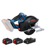 Bosch 博世 18V 金屬切割圓鋸 GKM 18V-50 (5.0ah雙電套裝)