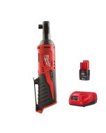 【Red Start系列】Milwaukee 美沃奇 M12™ 輕巧棘輪扳手 (3/8″) M12 IR-01 (2.0Ah單電套裝)
