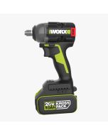 WORX 威克士 WU289.3 20V 500 扭力無刷衝擊扳手 (5.0Ah電池 x 2 + 6A充電器)