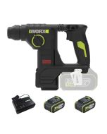 WORX 威克士 20V 18mm 兩用油壓鑽 WU384.2 (5.0Ah雙電套裝) (可優惠加配集塵盒)