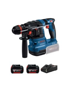 【2025年新品】BOSCH 博世 無碳刷吸塵油壓鑽 GBH 18V-22 X （One-Chuck 通用夾頭版本） （4.0ah雙電套裝）