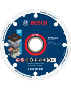 Bosch 博世 EXPERT系列 Diamond Metal Wheel 超耐久鑽石金屬切片 105 x 20/16 mm