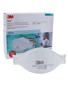 3M&trade; AURA&trade; N95 醫療外科用 呼吸防護口罩 1870+ (20隻/盒)