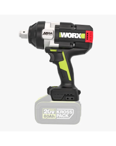 WORX 威克士 1700牛頓米無刷衝擊扳手 (6分頭) WU273.9 (淨機)