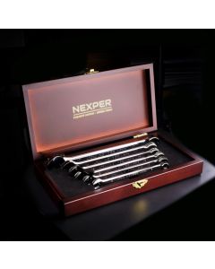 Utoku NEXPER 止滑型 固定扳手 (木盒六件精裝版) UT-NEXP-PR-ST