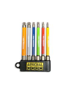 Arsenal 愛森諾 PRO+PRO+ 星型防滑牙衝擊批咀 T10-T40 二分頭星字批咀套裝 AS-80881