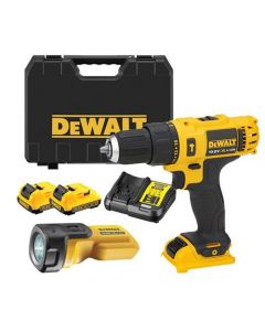 【獨家套裝 - 限量發售】DEWALT 纖巧破牆鑽套裝 DCD716