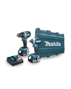 Makita 牧田 DLX2189T 18V  起子電鑽 DDF484+衝擊起子機 DTD153套裝