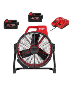 Milwaukee 美沃奇 M18 ARFHP-0 TW-202 - M18&trade; 無碳刷高效能風扇 (4.0Ah電池 x 2 及充電器套裝)