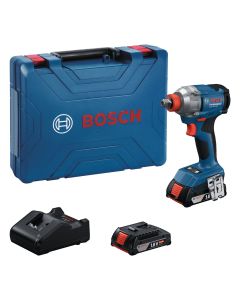  BOSCH 博世 無碳刷兩用衝擊電批/電卜 GDX 18V-285 (2.0Ah 雙電套裝)