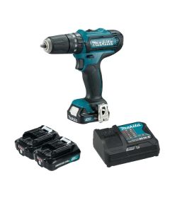 Makita 牧田 HP333DSAE 12V 充電衝擊電鑽  (連2Ah電x2及充電器套裝)