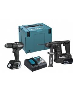 Makita 牧田 18V 充電式工具套裝 (衝撃電鑽+油壓鑽) DLX2345BJ/DLX2345J