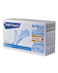 MEDICOM SafeTouch Nitrile Gloves 食品級即棄無粉丁腈手套 1137 (100隻/盒)