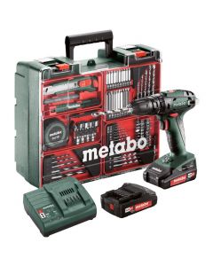 METABO 麥太保 18V充電式衝擊鑽 (連工具配件套裝) SB18 Set