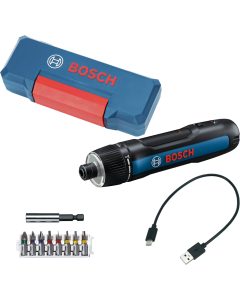 【現貨,獨家早鳥開售】Bosch 博世 充電式螺絲批 Bosch GO 3（獨家8支批咀套裝－2024年最新款）