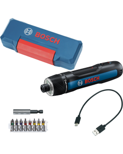 【現貨,獨家早鳥開售】Bosch 博世 充電式螺絲批 Bosch GO 3（獨家8支批咀套裝）