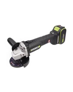 WORX 威克士 WU809.2 20V 5"無刷鋰電角磨機 (5.0Ah電池 x 2 + 充電器 x 1)