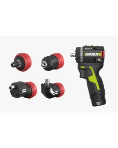 WORX 威克士 WU135M 12V 無刷多頭智能電鑽 (2.0Ah電池 x 2 + 充電器)