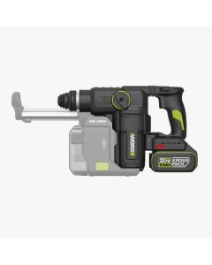 WORX 威克士 WU391T 20V 26mm 無刷油壓鑽  (5.0Ah電池 x 2 + 充電器) (可優惠加配集塵器)