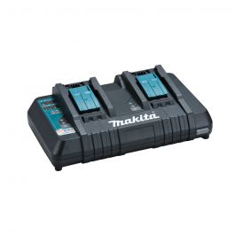 Makita 牧田DC18RD 18V 雙位快速充電器| 快速充電2 顆電池| 大匠夫