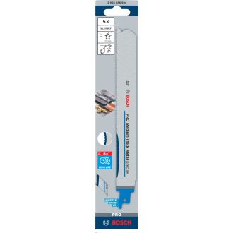 BOSCH 博世 PRO系列 中厚金屬精密9"老虎鋸片 S1137BEF (5片裝)