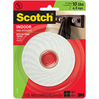 3M™ SCOTCH® 雙面海綿膠紙 1″x125″ 314P