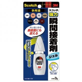 3M™ SCOTCH® 多用途強力瞬間接著劑 (啫喱狀) 7005