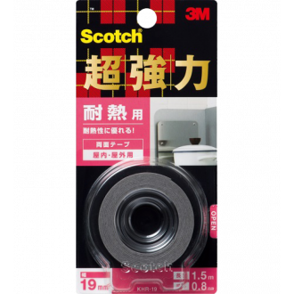 3M™ SCOTCH® 超強力雙面膠貼(耐高溫) KHR-19