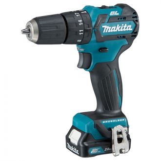 Makita 牧田 12V 無碳刷鋰電衝擊鑽 淨機 HP332DZ