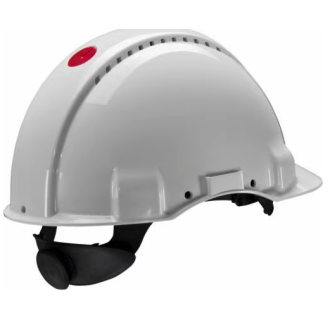 3M™ G3000 工業安全頭盔 （連下巴帶）（白色）