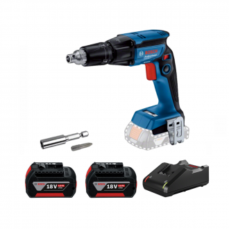 BOSCH 博世 18V 充電式石膏板螺絲螺絲批 4.0雙電套裝 GTB 185-LI