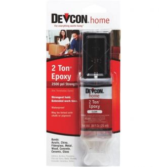 美國 DEVCON 針筒15分鐘H2 HOLD® 防水強韌混合膠 25ml DV22445